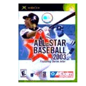 XBOX All-Star Baseball 2003 game